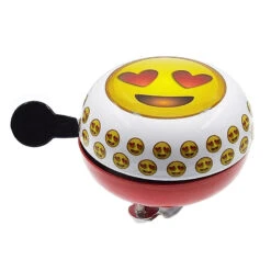 Sonnette Vélo Ding Dong Smiley Coeur 80 Mm -Messingschlager Soldes sonnette velo ding dong smiley coeur 80 mm 3