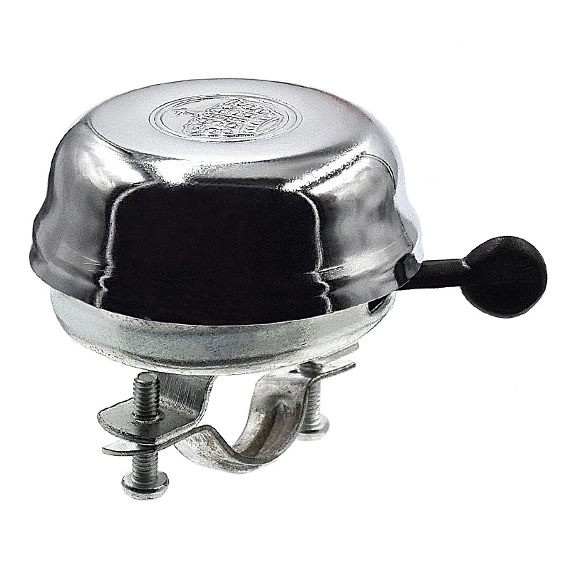 Point Sonnette Vélo Vintage Métal Argenté Motif Couronne 5 Point Sonnette Vélo Vintage Métal Argenté Motif Couronne – Image 3