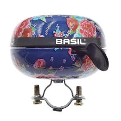 Timbre Vélo Bleu Big Bell Bloom 80 Mm - Basil -Messingschlager Soldes timbre velo bleu big bell bloom 80 mm basil 2