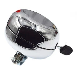 Point Timbre Vélo En Chrome 80 Mm -Messingschlager Soldes timbre velo en chrome 80 mm 2