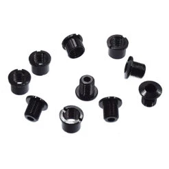 Vis Cheminée Noires Pour Pédalier Double Plateau - Par 5 Newton -Messingschlager Soldes vis cheminee noires pour pedalier double plateau par 5 newton 3